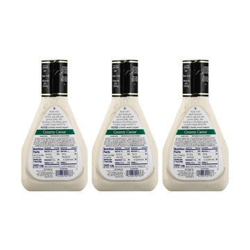 Kens Steakhouse Dressing, Creamy Caesar Dressing, Gluten Free Dressing For Salads Or Spreads, 16 Fl Oz Bottle (Pack Of 3)