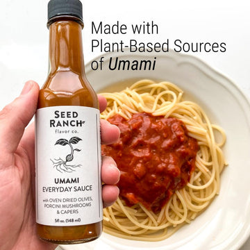 Seed Ranch Umami Everyday Hot Sauce, Mild Heat, 5 Fl Oz (Pack of 3), Vegan, Non-GMO, Gluten-Free