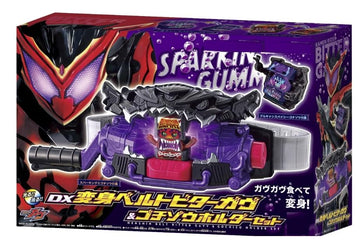 DX Transformation Belt Bitter Gavv & Gochizo Holder Set Included Sparking Gummy Gochizo Henshin Belt Japanese