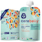 Cerebelly Organic Baby Food Pouches, Sweet Potato Mango Purees, 16 Nutrients, No Added Sugar, Fiber & Non-Gmo, 4Oz, 6 Pack