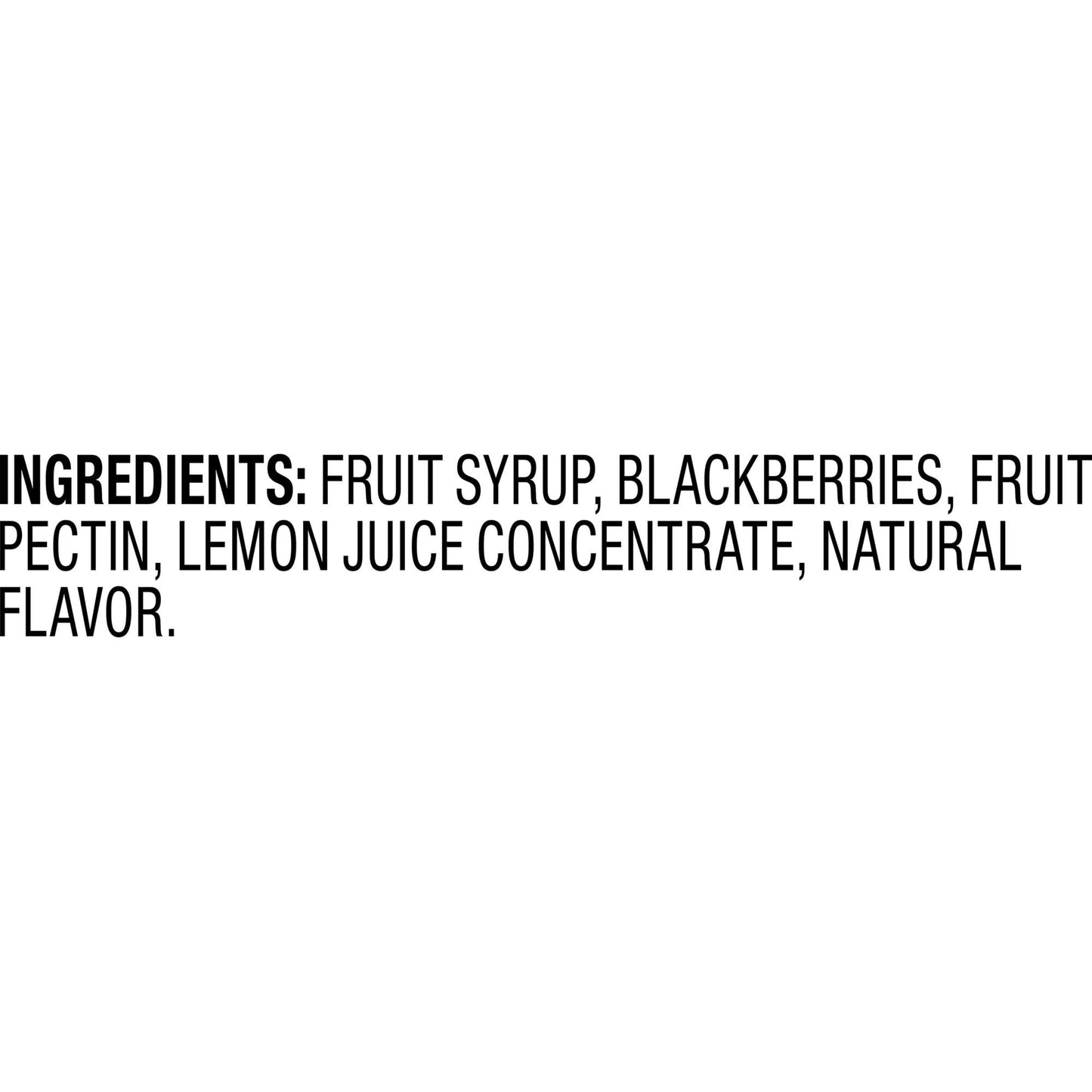 Smucker'S Simply Fruit Seedless Blackberry Spread, 10 Oz, 2 Pk