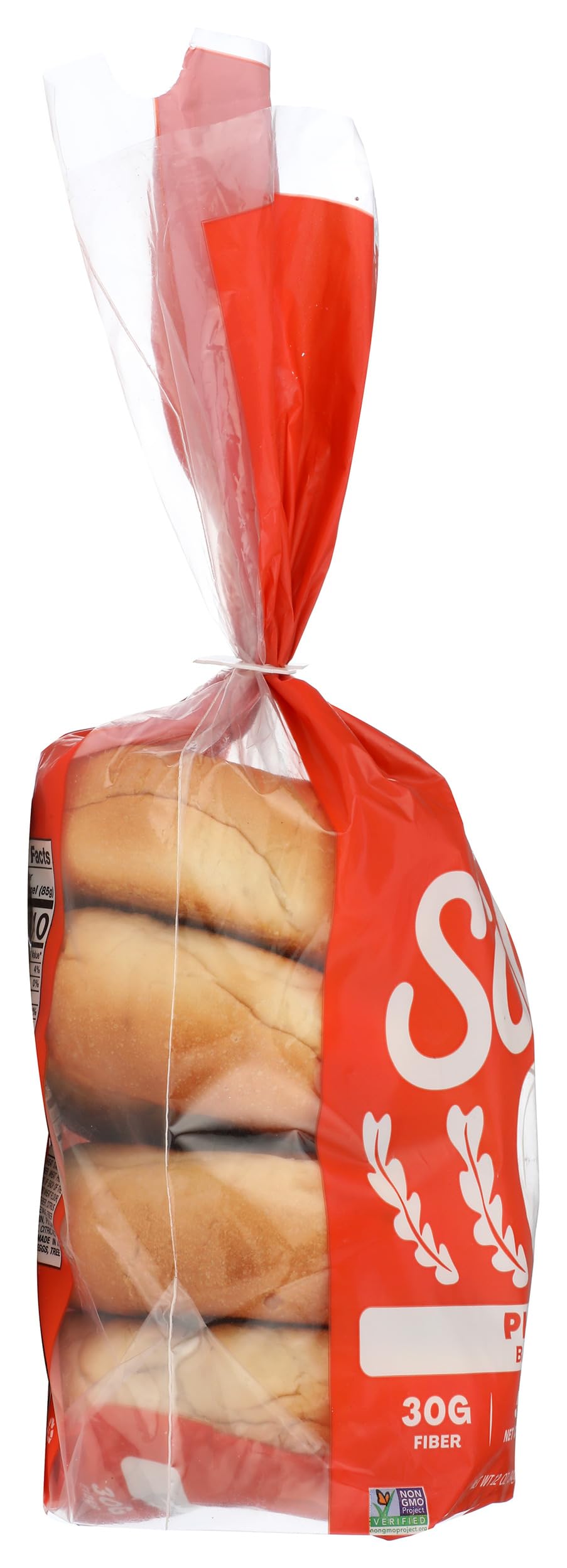The Sola Company Plain Bagels, 12 OZ