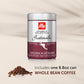 Illy Whole Bean Coffee - Perfectly Roasted Whole Coffee Beans - Guatemala Dark Roast - With Notes Of Chocolate - Complex & Balan
