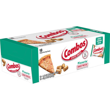Combos Pizzeria Pretzel Baked Snacks, 1.8 Ounce (Pack Of 18)
