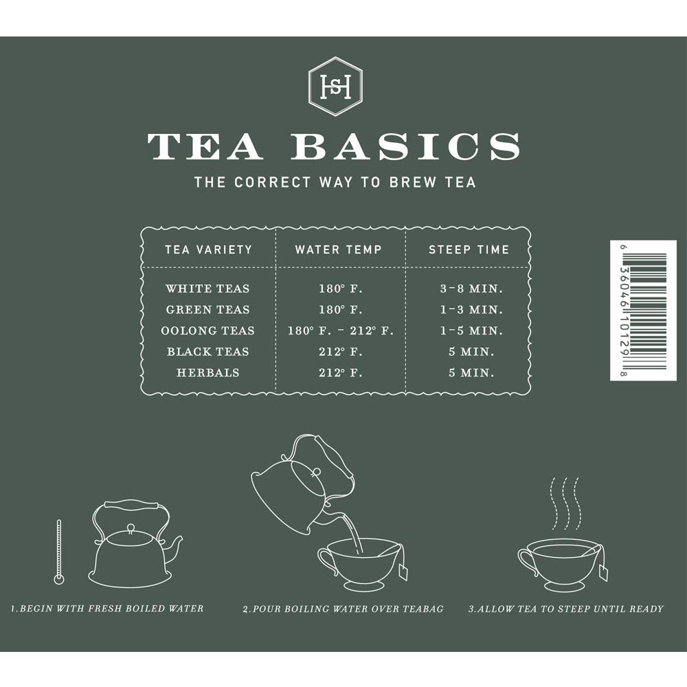 Harney & Sons Paris Tea, Fruity Black Tea With Bergamot, 50 Teabags