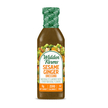 Walden Farms Salad Dressings (12 Fl Oz (Pack of 1), Sesame Ginger)