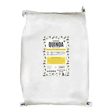 Cereausly Organic White Quinoa - Premium Royal Quinoa From Bolivia - Kosher And Non-Gmo Quinoa Bulk - Vegan And Gluten-Fee Cooki