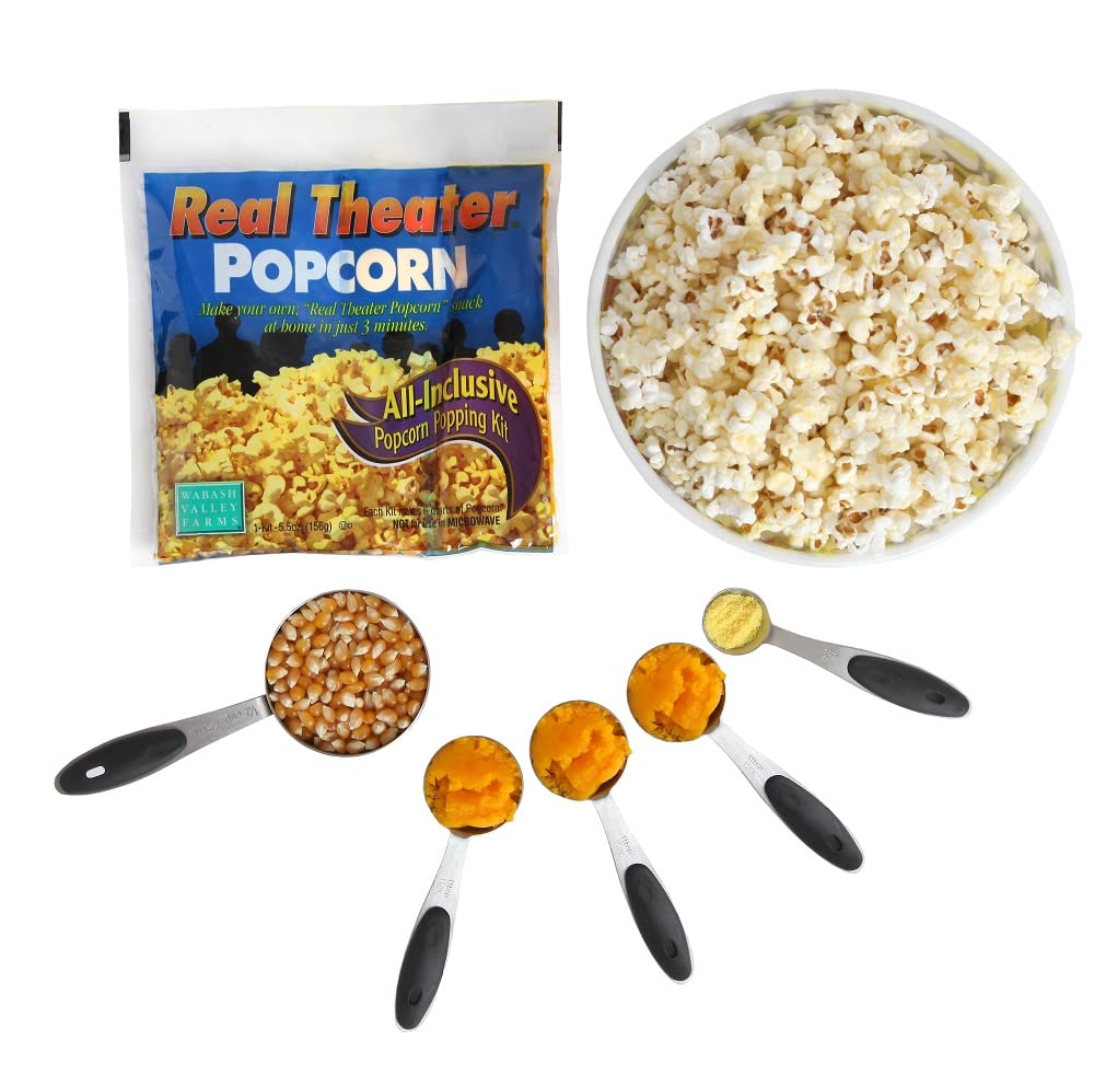Wabash Valley Farms Popcorn Kit - 15 Pack All-In-One Popping Kernels, Plastic, Model 43615, Color 15 Kits