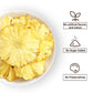 Fraunitsh Dried Pineapple Slices 3.17Oz/ 90G, Dehydrated Pineapple Slices, Dry Pineapple Slices Flowers For Cocktails Drinks Bak