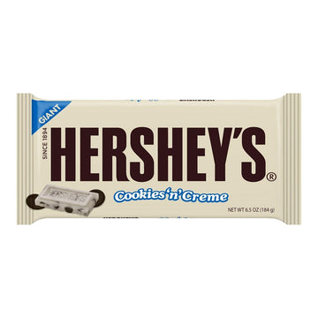 Hershey'S Holiday Cookies 'N' Crme Candy Bars, 6.5 Ounce (Pack Of 12)