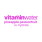 vitaminwater Zero Sugar Pineapple Passionfruit Re-hydrate Nutrient Enhanced Water Bev. 20 oz. 12 pack