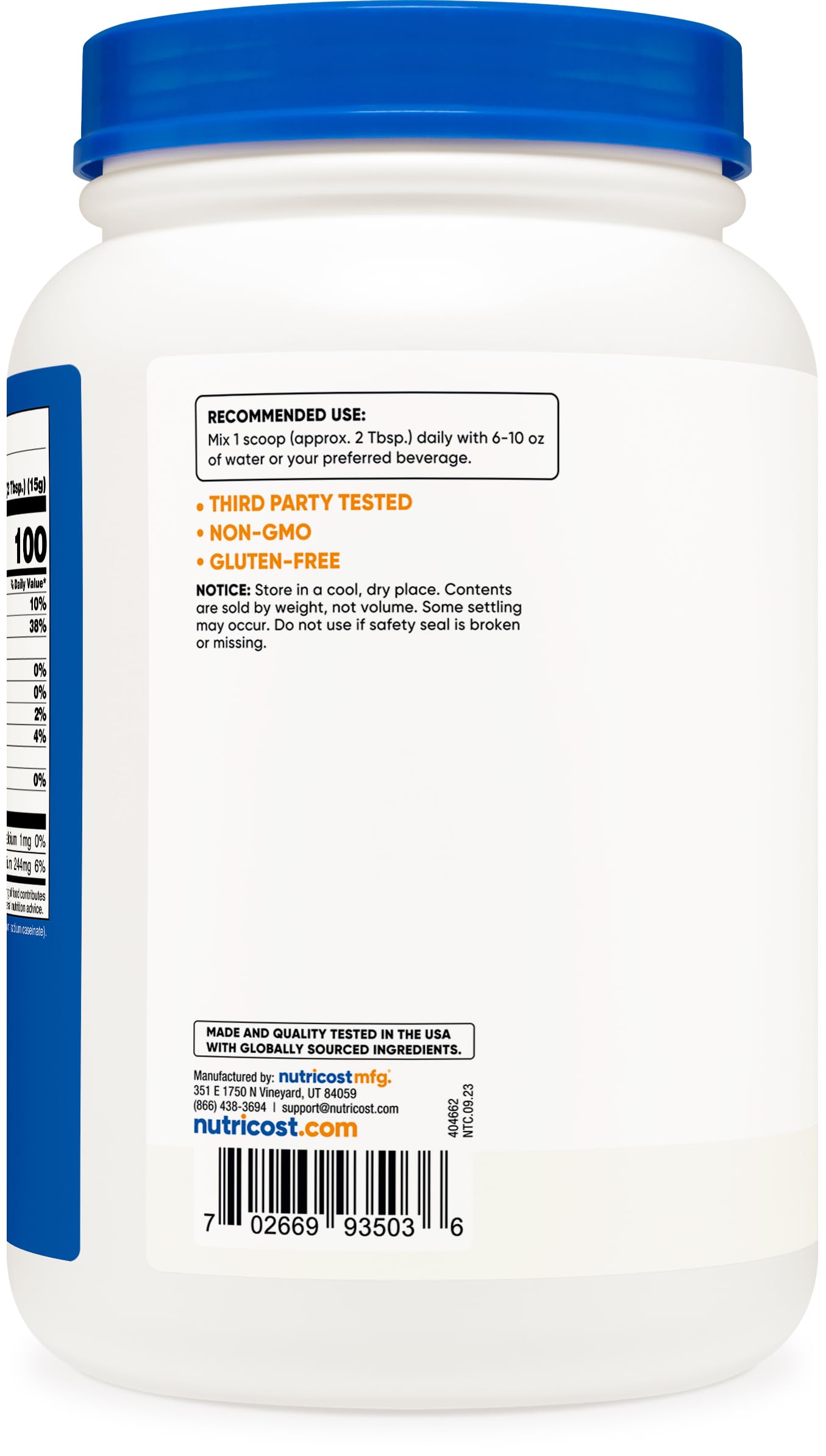 Nutricost Coconut Milk Powder 2Lbs
