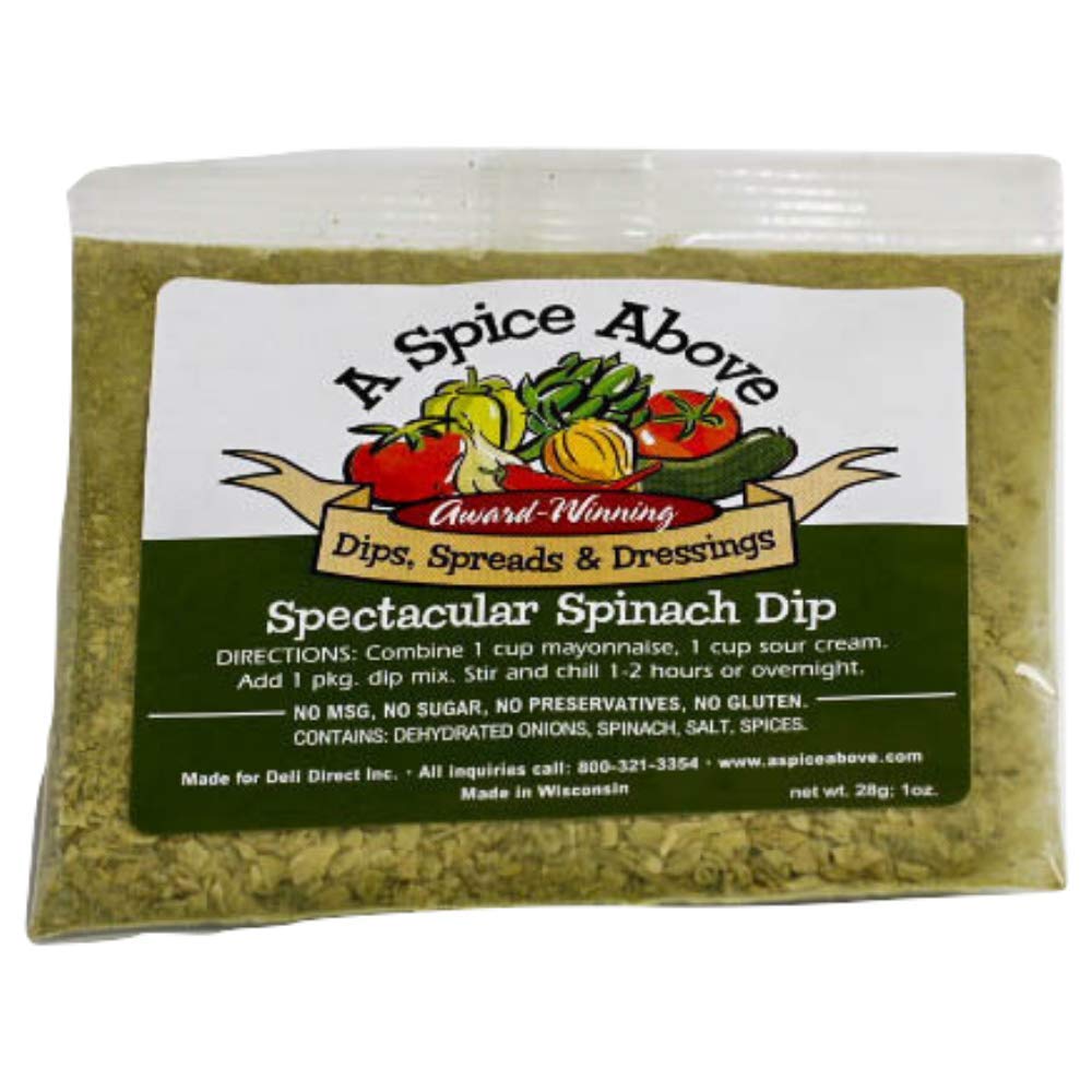 A Blend Above Gourmet Food Products Variety Dips 5 Pack - Gluten-Free, No MSG, Easy to Make, 1 Ounce (Pack of 5)
