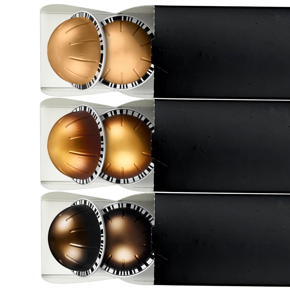 Best Double Espresso Coffee Pods  Brews 2.7 Ounce (30 Pods  Chiaro+Dolce+Doppio)
