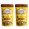 Paleonola - Grain Free Granola Honey Nut Flavor 2-Pack - Non-GMO, Grain, Soy, Gluten, Dairy Free - Low Carb Protein Snack For A 
