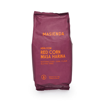 Masienda Heirloom Red Corn Masa Harina Flour, Gluten-Free, 2.2 LB (Pack of 2)