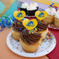 GRAPHICS & MORE Cupcake Picks Set of 6, Heart Design, Acrylic, University of Delaware, One Size, Model CUPCAKE.HEART.CLCDEL.Z007616