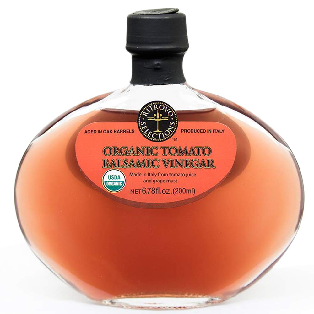 Ritrovo Selections Organic Balsamic Vinegar 6.78Fl.Oz. (200Ml) (Tomato)