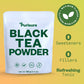 Purisure Instant Black Tea Powder, Unsweetened, 125g, Quick Dissolve for Hot/Cold Tea, Non-GMO, 125 Servings