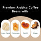 Chaism Mushroom Coffee Pods - Arabic Coffee with Lions Mane  Cordyceps  Reishi  Chaga for Focus & Energy Boost  Sugar-Free  Fat-Free 12 K Cups (12 Counts  Medium Roast)
