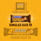 Snickers Creamy Peanut Butter Candy Bars, 1.4 Ounce - Pack of 24 - Delicious Treats for Snacking