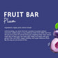BE MY MaTe 100% Natural Fruit Bar - Apple & Plum, Gluten-Free, Vegan, Non-GMO, 24 Count