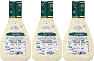 Ken'S Steak House Creamy Italian Dressing, 16 Fl Oz (Pack Of 3)