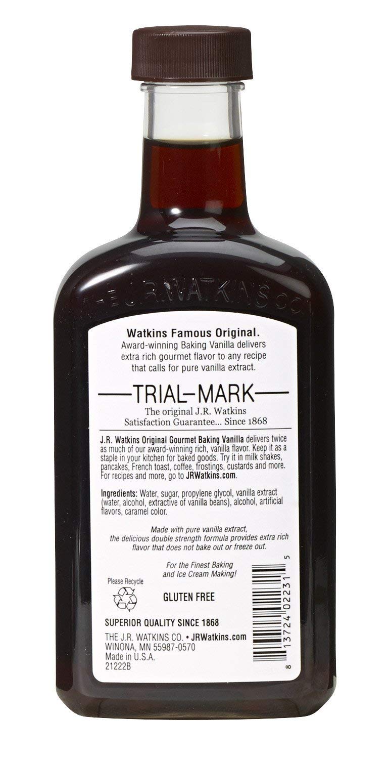 Watkins Baking Vanilla Extract, 11 Fl Oz (Pack of 2), Brown, Model 818570001736