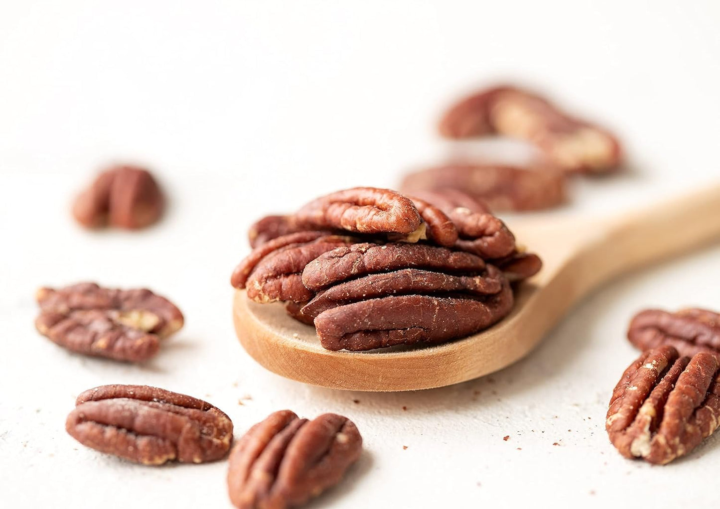 Food to Live Dry Roasted Pecan Halves, Oven Roasted, Vegan, Kosher, 2 Pounds