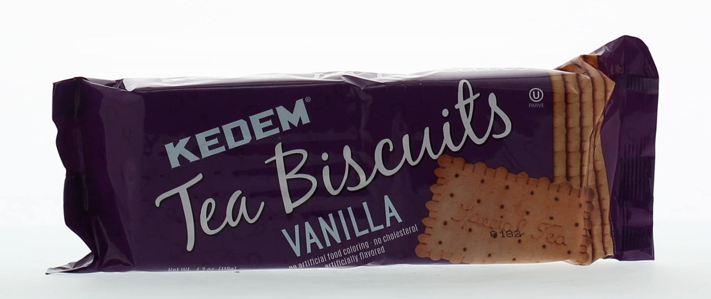 Kedem Vanilla Tea Biscuit, 4.2 Oz