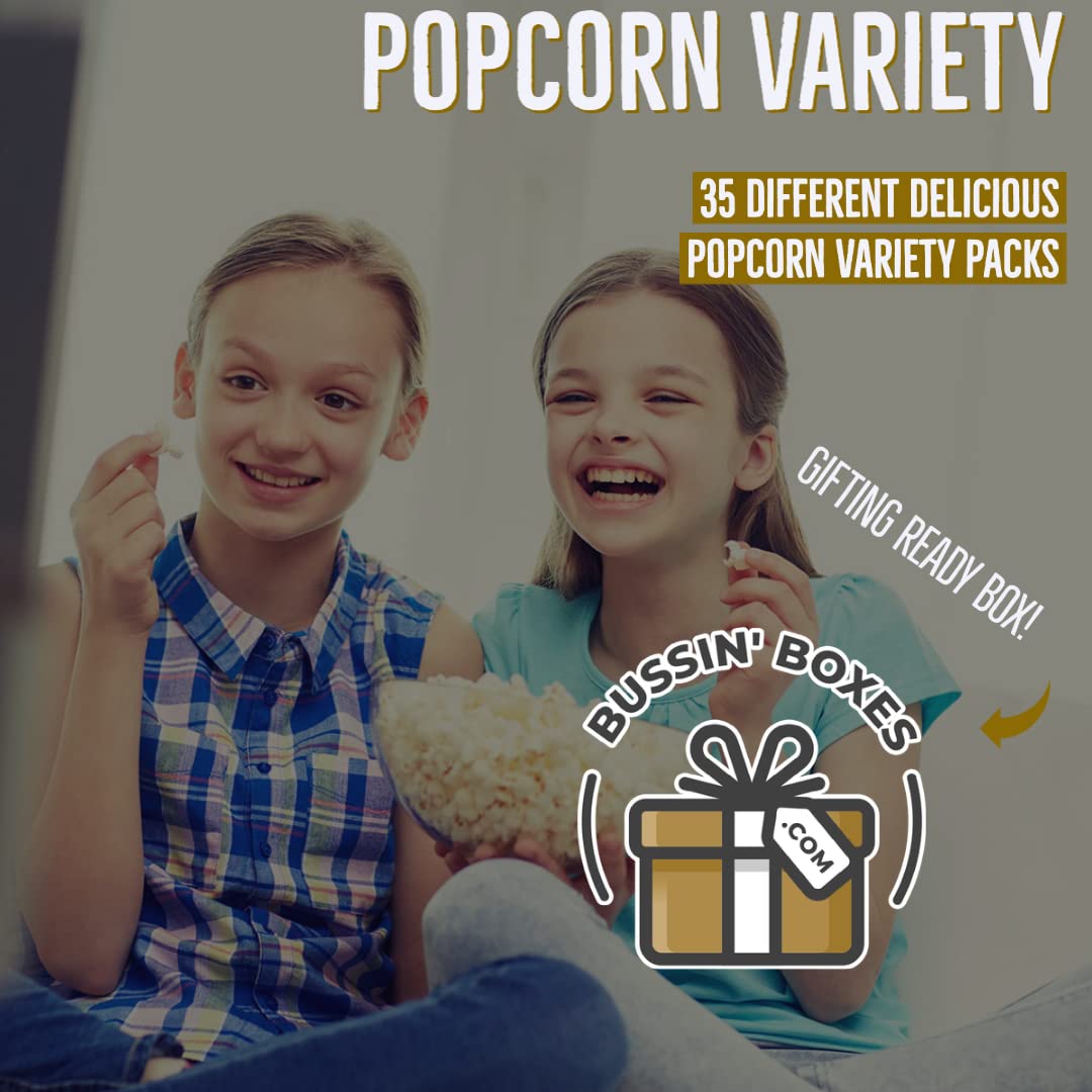Popcorn Variety Pack And Popcorn Snack Pack (35 Count)