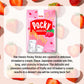 UNHAS ASIAN SNACK BOX Pocky Sticks Family Pack, Chocolate & Strawberry Cream, 9 Count (Pack of 2), Red Pink