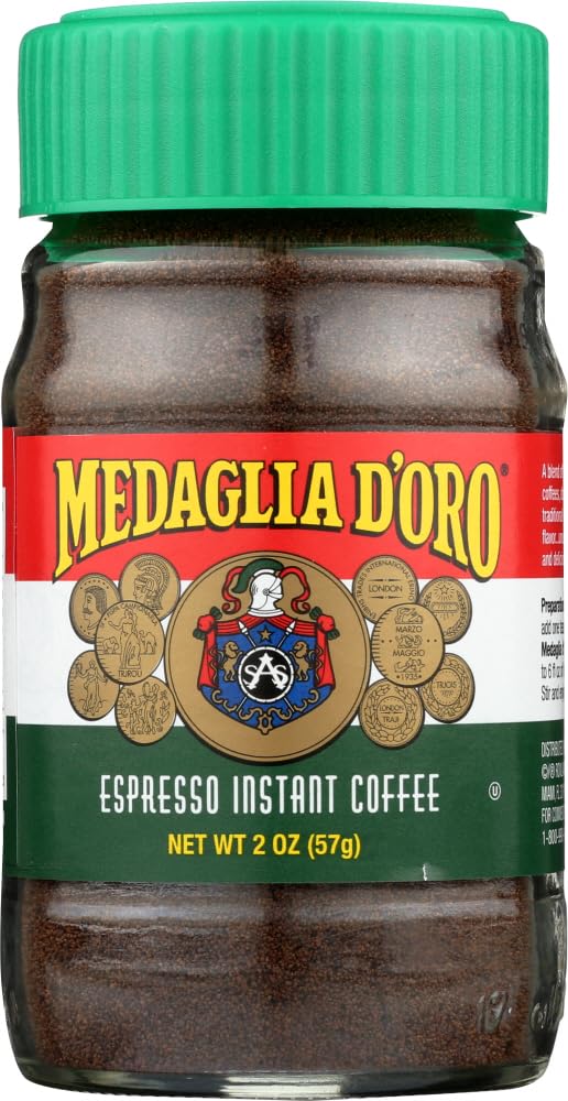 Medaglia D'Oro Instant Espresso Coffee, 2-Ounce Jars (Pack Of 3)