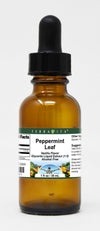 Peppermint Leaf Glycerite Liquid Extract (1:5) - Vanilla Flavored (1 oz, ZIN: 522829)