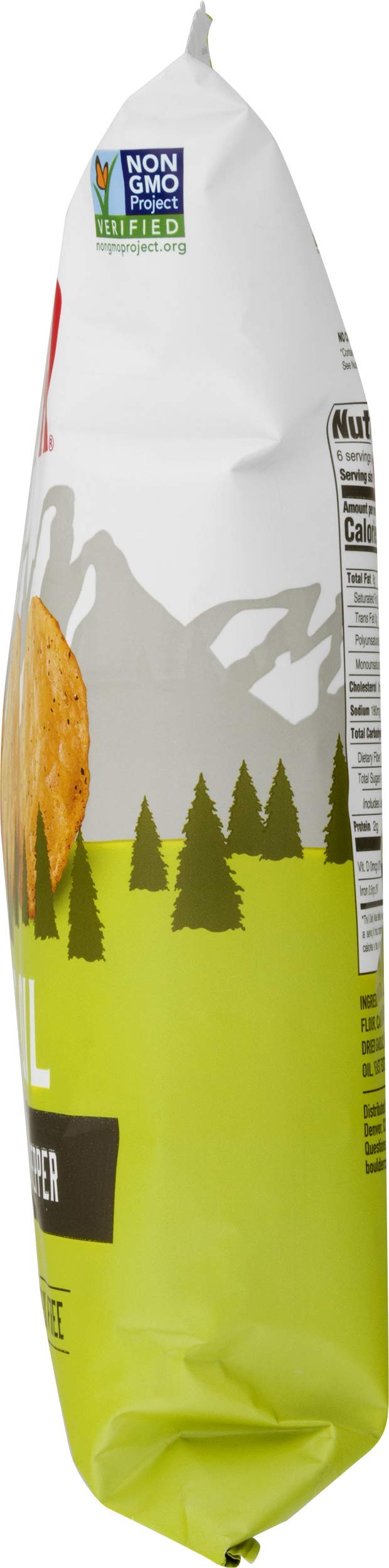 Boulder Canyon Natural Foods Canyon Cut Kettle Cooked Potato Chips Sea Salt And Cracked Pepper -- 6 Oz