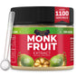 Monk Fruit Sweetener No Erythritol (25X Sweeter Than Sugar) Zero Calories, Zero Glycemic, Non-GMO, No Fillers - Monk Fruit Extra