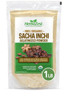HerbaZest Sacha Inchi Protein Powder - Organic, Vegan, Gluten Free - 1 LB