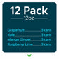 Zevia Zero Sugar Energy Drink  Classic Variety Pack  12 oz Cans (12-Pack) - Naturally Sweetened  Non-GMO Project Verified  Gluten-Free  Vegan