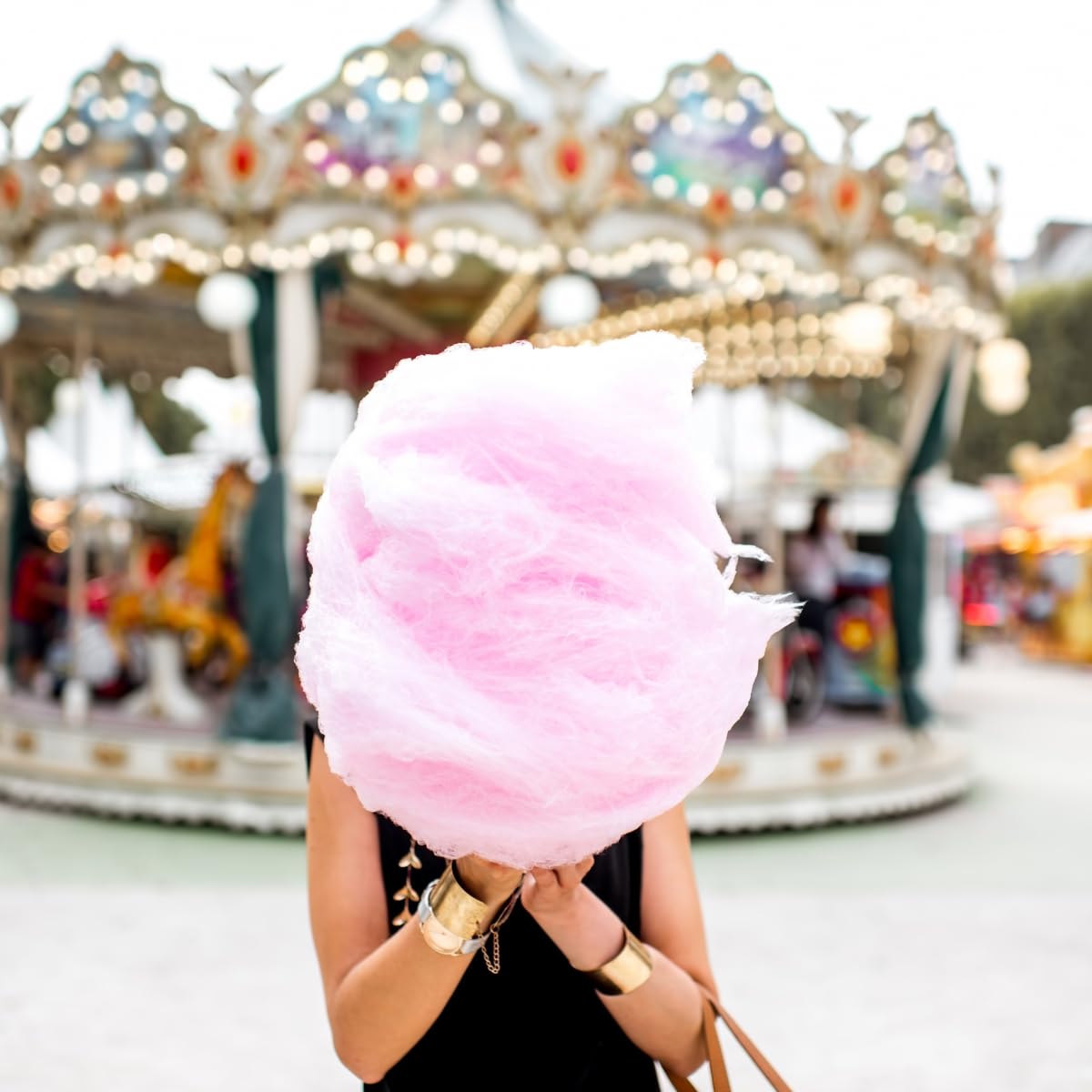 Lupy Lups! Sugar Mix Kit Floss Sugar With 3 Count -14.10 Oz Plastics Jars Of Blue Raspberry, Purple Grape & Pink Cherry- 50 Pape