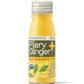 Greenhouse Juice Organic Fiery Ginger Wellness Shots 12-Count 60Ml Glass Bottles, Vegan & Gluten-Free