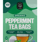 Fgo Organic Peppermint Tea, Eco-Conscious Tea Bags, 100 Count