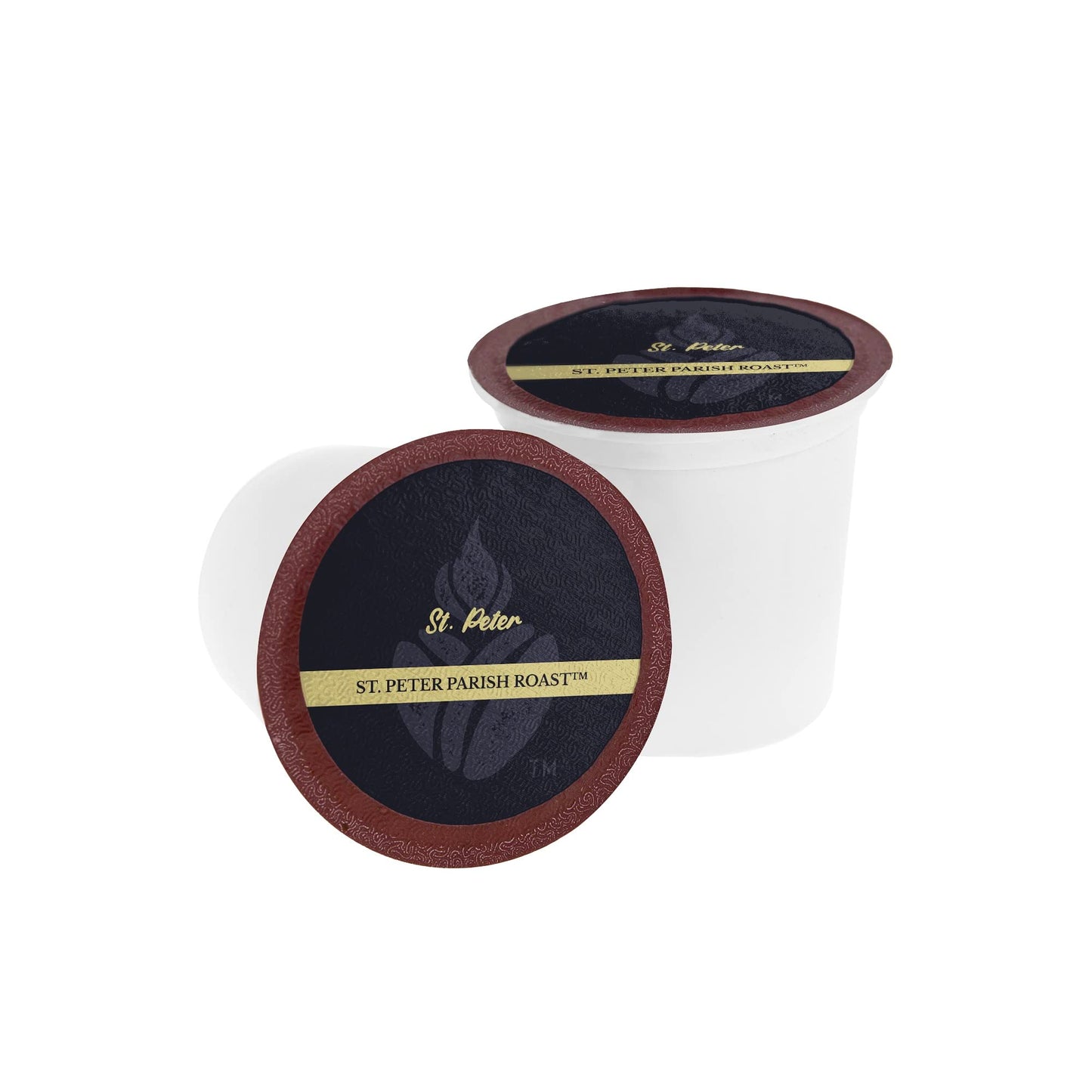 Catholic Coffee St. Peter Medium Roast Coffee Pods, 12 Count, Single Serve for Keurig K-Cup Brewers