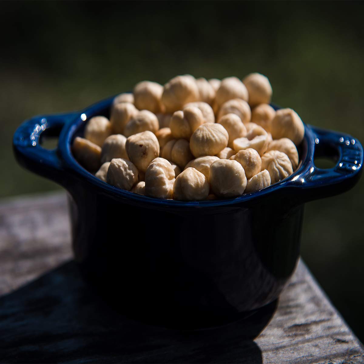 AZNUT Roasted Hazelnuts, Natural Non-GMO, Unsalted, Dry Roasted, Kosher Certified, 16 oz (1 lb)
