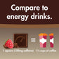 ZenEvo Caffeinated Energy Bites - Dark Chocolate Berry, 150mg Caffeine, Low Carb, 50 Count