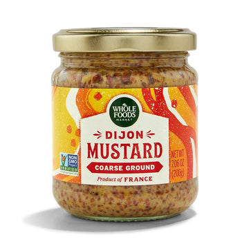 Whole Foods Market Coarse Ground Dijon Mustard, 7.06 Oz