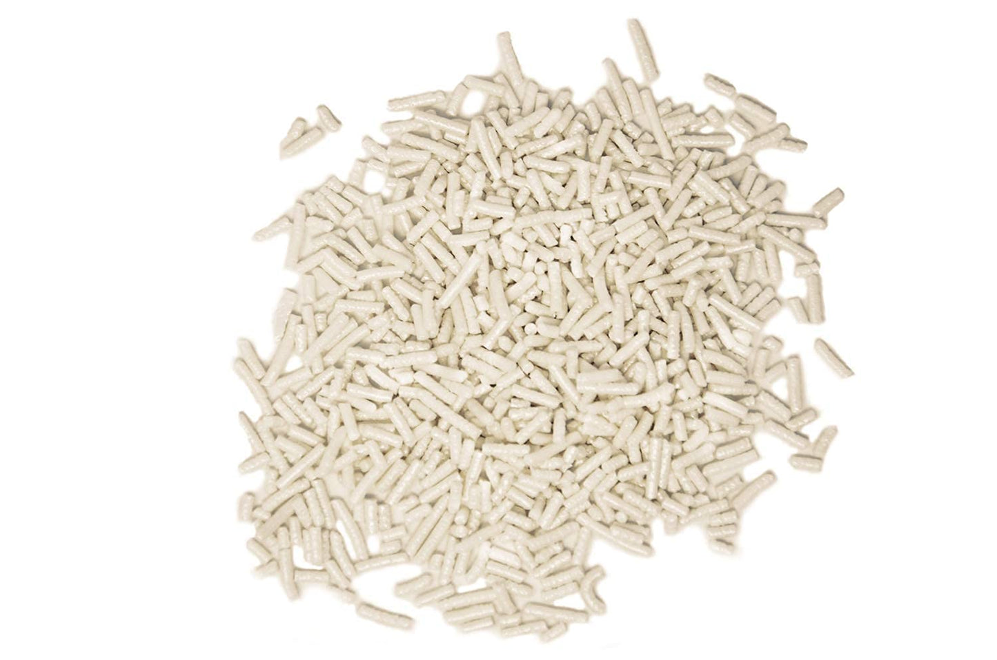 Mystic Sprinkles Pearlized White Jimmies 3Oz Bottle