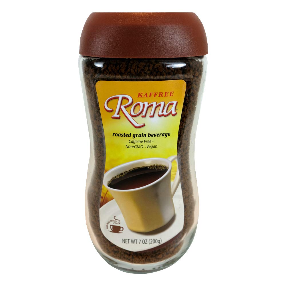 Kaffree Roma Plant-Based Coffee - Original Flavor - 7 oz (Pack of 1) - Non-GMO