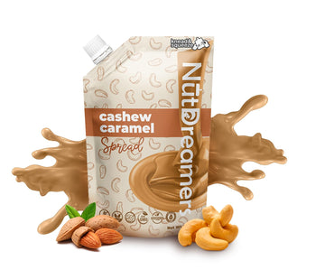 Nut Dreamers Cashew Caramel Spread, Vegan, Gluten Free, No Refined Sugar, 10 oz Pouch