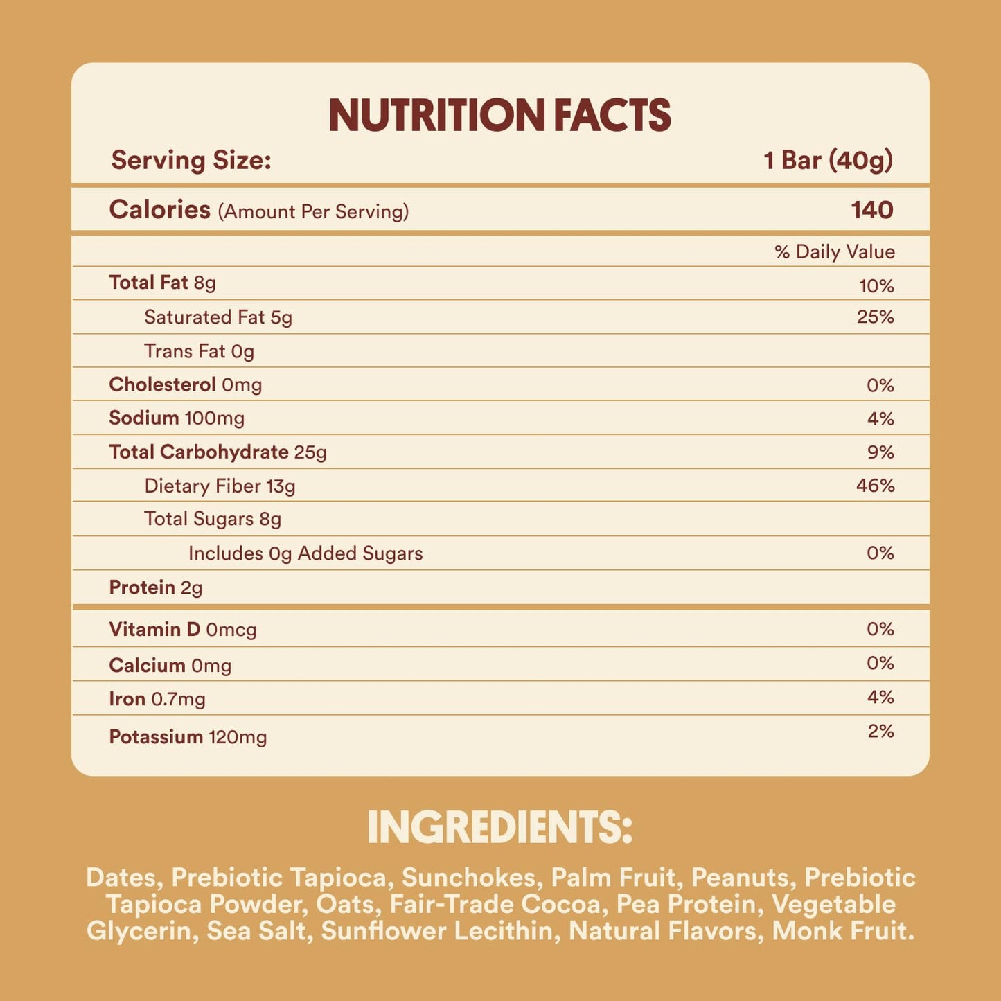 Harken Sweets - The Nutty One Candy Bar: Peanuts, Date Caramel, Oat Milk Chocolate - Vegan, Lower Sugar, Gluten-Free Easter Deli