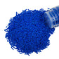 Homankit Blue Jimmies Sprinkles Edible Sprinkle Candy Soft Jimmies Toppings for Ice Cream, Cupcake, Cake, Cookie, Dessert Decora